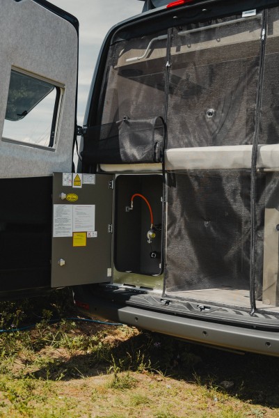 Mosquito netting rear Camper Van