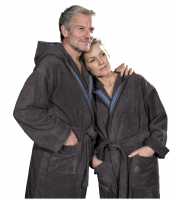 Unisex bathrobe