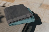 Serviette de bain Hymer anthracite